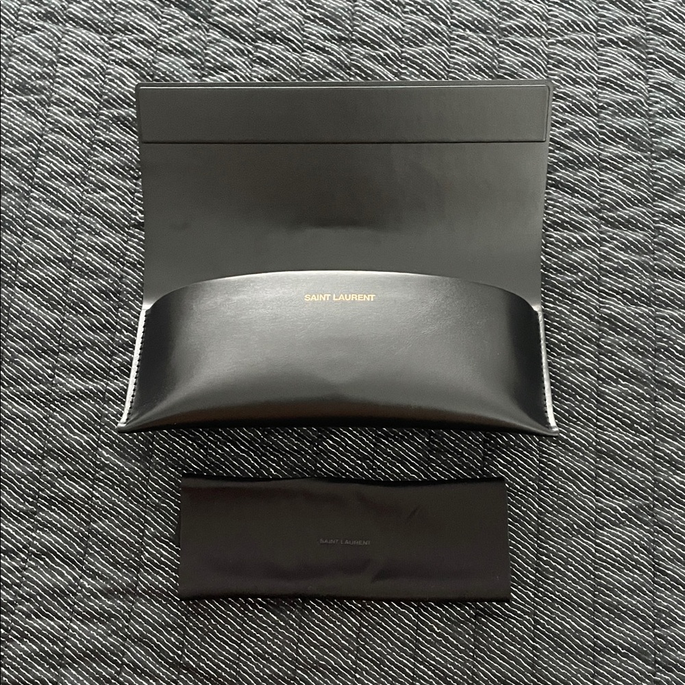 Yves Saint Laurent Black Gradient Sunglasses - Picture 11 of 11